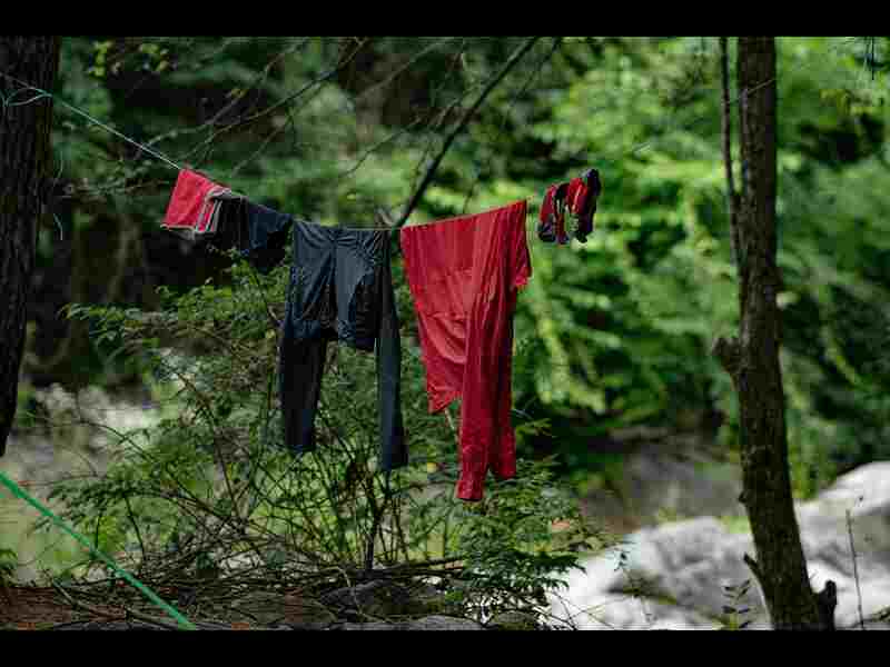 Rainy season camping