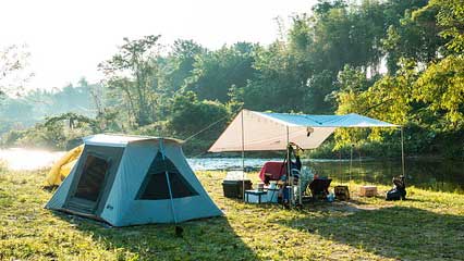 Choose a tent that is suitable for camping