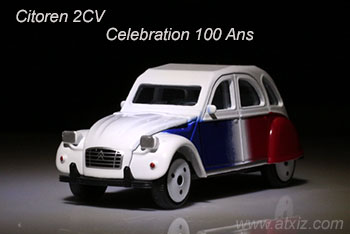 Majorette Citroën 2CV Flag of France