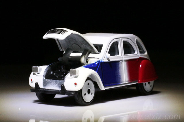 Majorette Citroen 2CV Flag of France