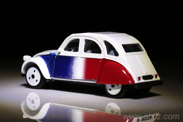 Majorette Citroen 2CV Flag of France