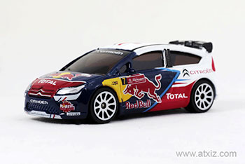 Majorette Citroen C4 WRC Red Bull 