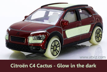 Majorette Citroën C4 Cactus Red