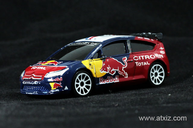 Die cast majorette Citroen C4 RedBull