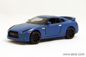 Majorette Nissan GT-R Matt Blue