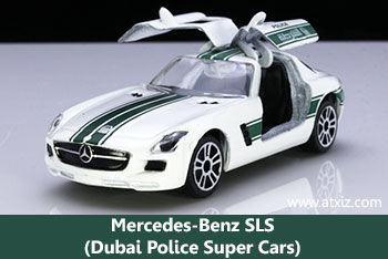 Majorette Benz SLS Dubai Police