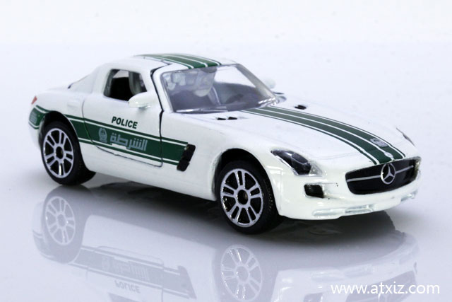 Majorette Benz SLS Dubai Police