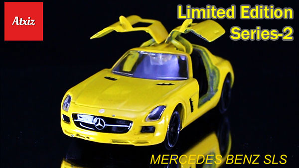 Majorette Benz SLS Neon Yellow