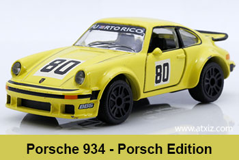 Majorette Porsche 934 Yellow