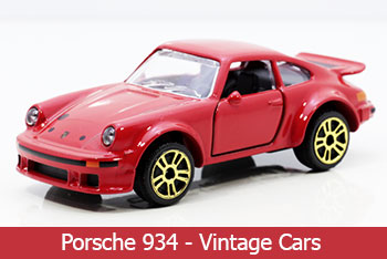 Majorette Porsche 934 Vintage สีแดง