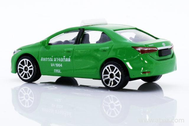 Majorette Thai Taxi Green