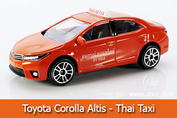 Majorette Thai Taxi Orange