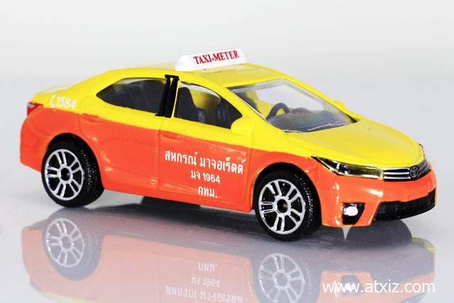 Majorette Thai Taxi Orange Yellow