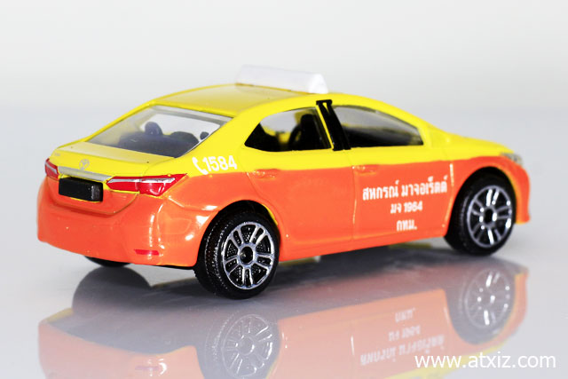 Majorette Thai Taxi Orange Yellow