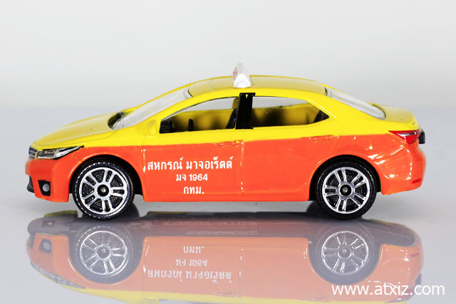 Majorette Thai Taxi Orange Yellow