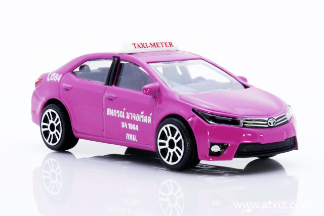 Majorette Pink Thai taxi