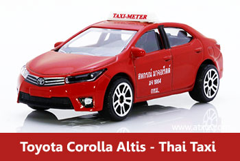 Majorette Thai Taxi Red