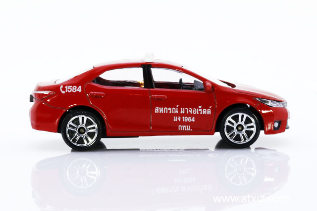 Majorette Thai Taxi Red