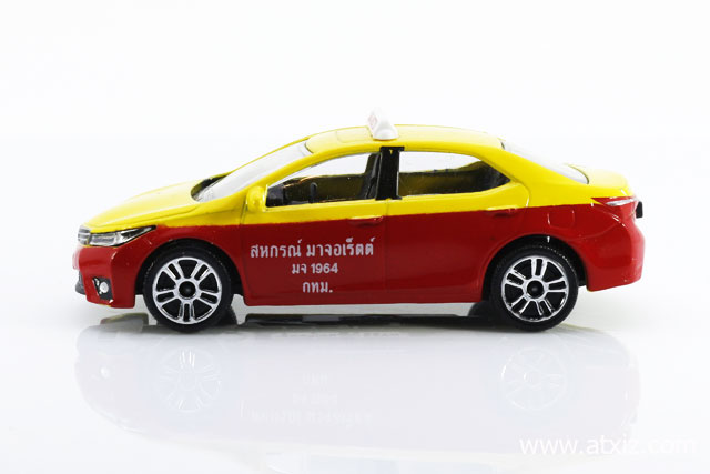 Majorette Thai Taxi Red Yellow