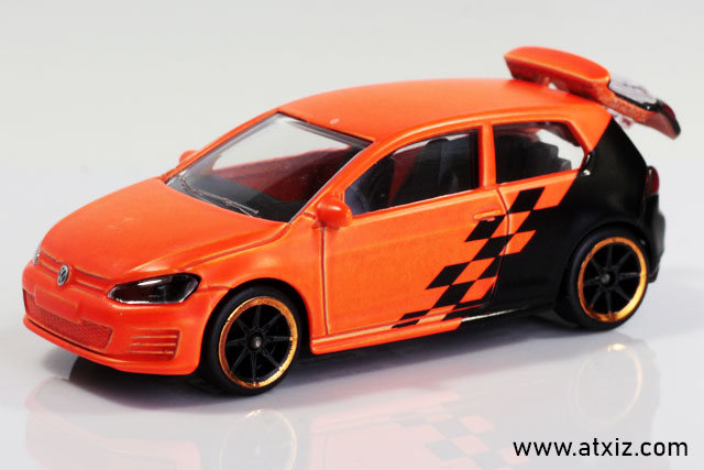 Neon Orange Volkswagen