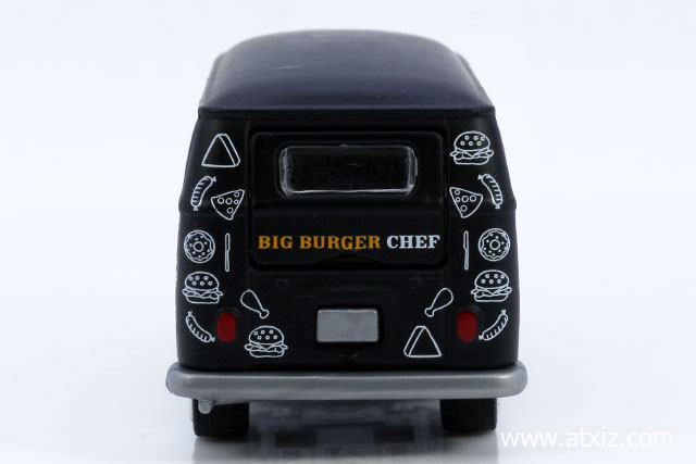 รถตู้โฟร์ค Big Burger สีดำ