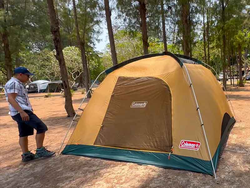 รีวิวเต็นท์ Coleman Tough Wide Dome 300