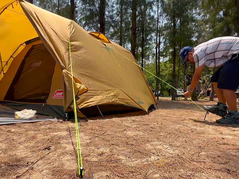 รีวิวเต็นท์ Coleman Tough Wide Dome 300